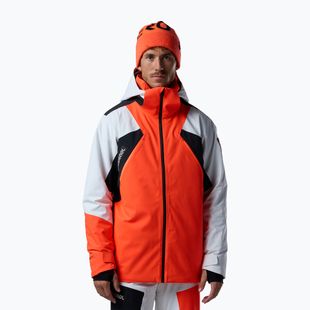 Men's ski jacket Rossignol Hero 4WS Insulated neon red