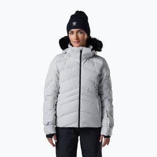 Women's ski jacket Rossignol Staci Insulated silver pearly