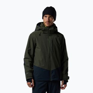 Men's ski jacket Rossignol 4WS Blackside Insulated olive shadow/black