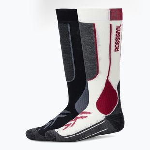 Ski socks Rossignol Essential 2 pack white