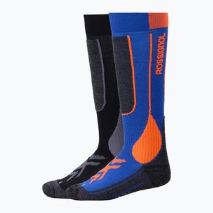 Ski socks Rossignol Essential 2 pack dazzle blue