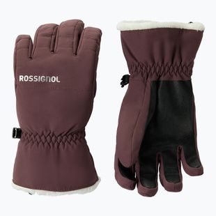 Women's ski gloves Rossignol Perfy G huckleberry