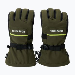Men's ski gloves Rossignol Action R-Shell Dry olive shadow