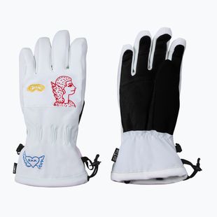 Women's ski gloves Rossignol JCC R-Shell Dry white