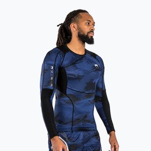 Men's Venum Electron 3.0 Rashguard navy Longsleeve
