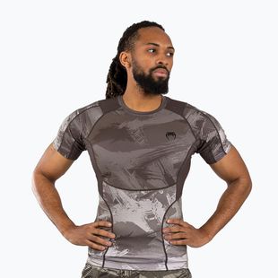 Men's Venum Electron 3.0 Rashguard sand T-shirt