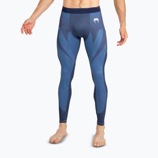 Men's leggings Venum Attack Spats navy blue