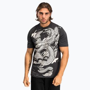 Venum Dragon's Flight Men's T-Shirt charcoal grey/cream white