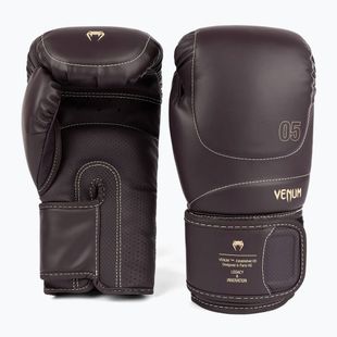Men's Venum Impact Evo Boxing Gloves 14 OZ chocolate
