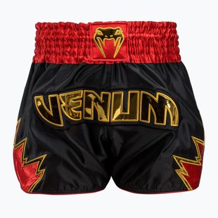 Venum Inferno Muay Thai men's training shorts black/gold/red