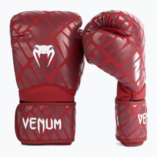 Venum Contender 1.5 XT Kids boxing gloves white/burgundy