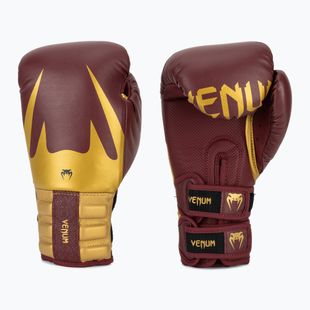 Venum Reverso Boxing gloves red/gold
