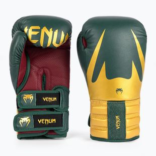 Venum Reverso Boxing Gloves green/gold