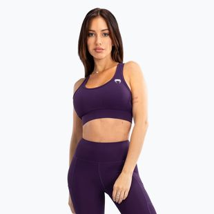 Venum Essential Medium Impact Sport training bra deep purple