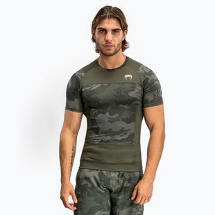 Venum G-Fit Air Men's Short Sleeve Rashguard army camo