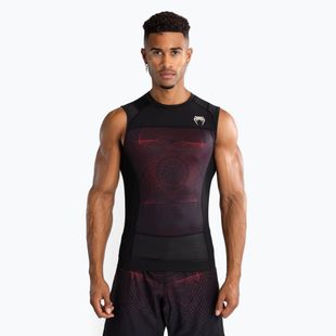 Venum G-Fit Air Men's Sleeveless Rashguard deep black/fire red