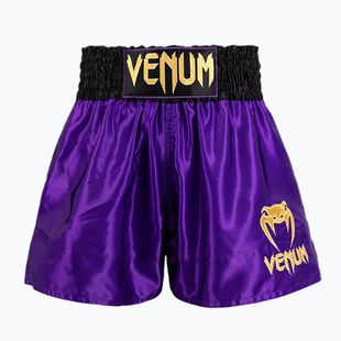 Men's Venum Classic Muay Thai training shorts dark purple