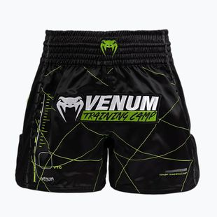 Venum Training Camp 4.0 men's training shorts black/neo green
