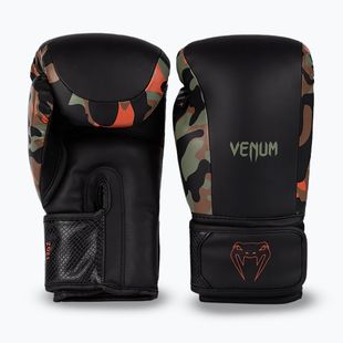 Venum Jungle Ops canyon camo boxing gloves