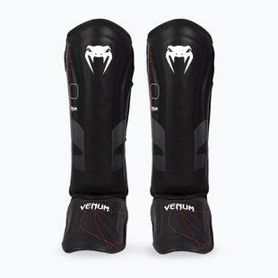 Women's tibia and foot protectors Venum Tactical XT Shinguards black/fire red