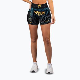 Men's Venum Tactical XT Muay Thai training shorts black/forest green