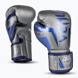 Venum Elite boxing gloves grey