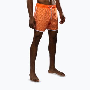 Men's training shorts Venum Echo Board orange sunset