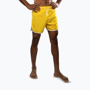 Men's training shorts Venum Octane Board vibrant yellow