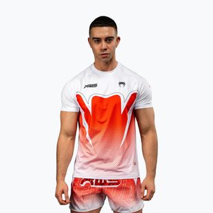 Men's T-shirt Venum x RWS 2.0 Dry-Tech white/red