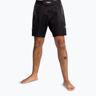 Men's training shorts Venum Nexus Fight black/silver