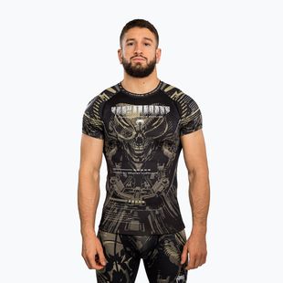Men's rashguard Venum Invander black/sand