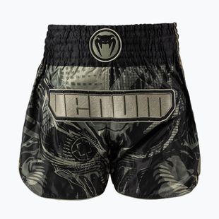 Men's training shorts Venum Invader Muay Thai black/sand