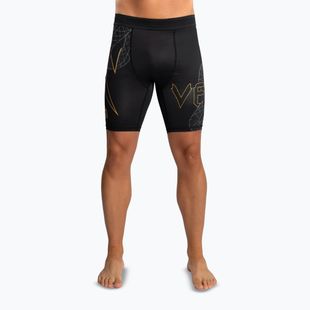 Men's training shorts Venum Serpenti Vale Tudo black/silver/gold
