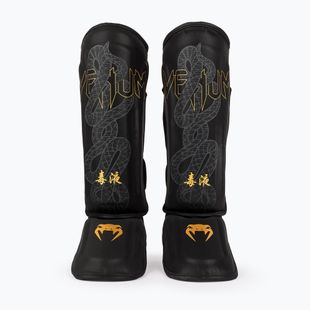 Foot and tibia protectors Venum Serpenti black/silver/gold
