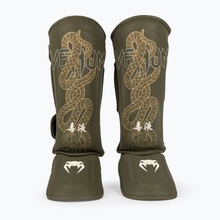 Foot and tibia protectors Venum Serpenti khaki/bronze/ivory