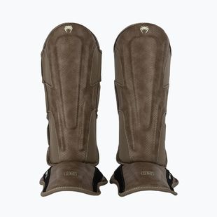 Foot and tibia protectors Venum Impact Evo Scales Shinguards brown