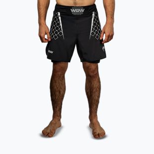 Men's training shorts Venum X WOW FC black/silver grey