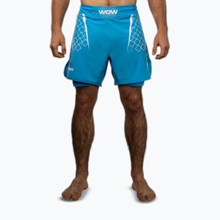 Men's training shorts Venum X WOW FC fury pacyfic blue
