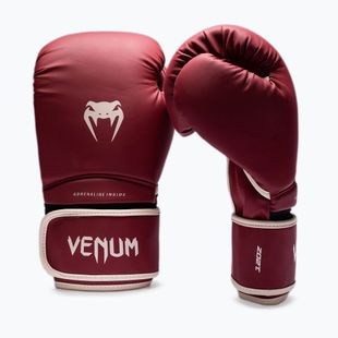 Boxing gloves Venum Contender 1.5 burgundy/sand