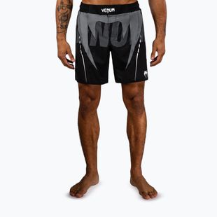 Men's training shorts Venum Adrenaline Fight black/silver grey
