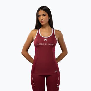 Women's T-shirt Venum Adrenaline Dry Tech Tank Top burgundy/pink