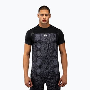 Men's T-shirt Venum G-Fit Scales Dry-Tech black/charcoal grey