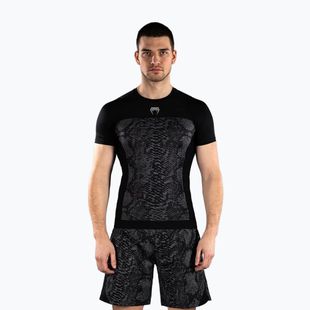Men's rashguard Venum G-Fit Scales Rashguard black/charcoal grey
