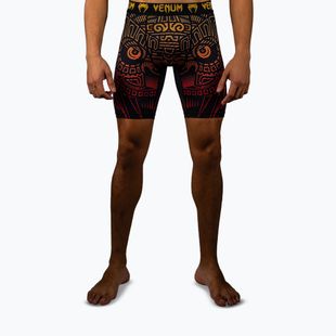 Men's training shorts Venum Quetzal Fury Vale Tudo black/fury red/tangerine