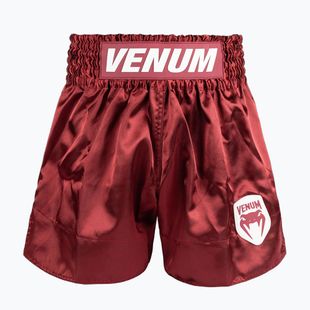 Men's training shorts Venum Classic Evo Muay Thai burgundy