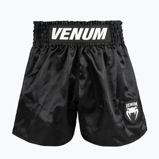 Men's training shorts Venum Classic Evo Muay Thai black/white