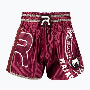 Men's training shorts Venum x Rajadamnern Muay Thai burgundy
