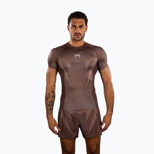 Men's rashguard Venum No Gi Rashguards chocolate brown