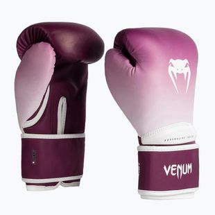 Women's boxing gloves Venum Iris Boxing plum/white