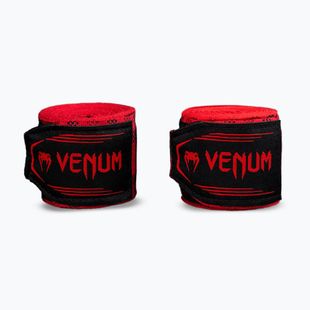 Boxing wraps Venum Tartan Handwraps 400 cm fury red